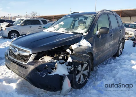 2015 Subaru Forester 2.5I из США, поврежденный, VIN JF2SJABC1FH511912